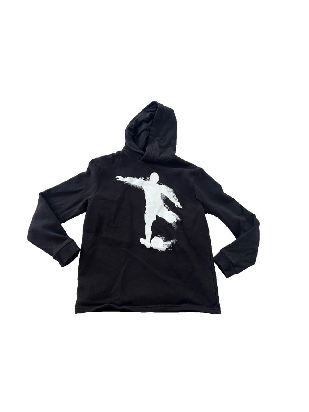 H&M Kids Boys Hoodie Soccer Black ( 12 )